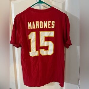 Women's Chiefs Red Mahomes 15 Short Sleeve Tee